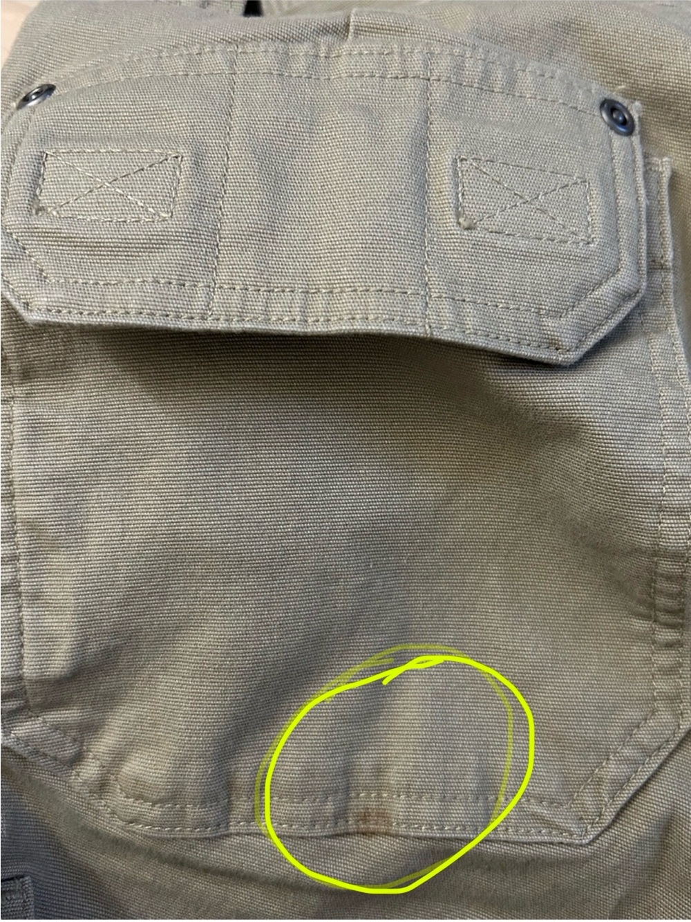 Duluth Trading Co Men's Flex Fire Hose Slim Fit Cargo Work Pant 28x30 - Picture 11 of 13
